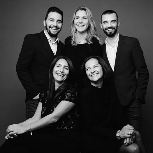 Photo de groupe de l'équipe